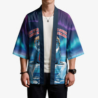Personalized I Stand With Greenland Kimono Funny Sealion Founding
