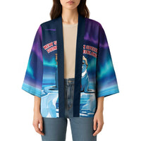 Personalized I Stand With Greenland Kimono Funny Sealion Founding