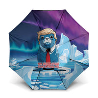 I Stand With Greenland Umbrella Funny Sealion Founding