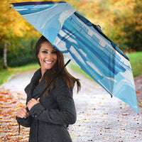 I Stand With Greenland Umbrella Funny Sealion Founding