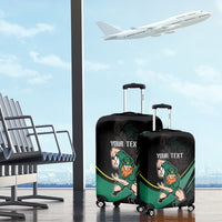 Custom Ireland Rugby Luggage Cover Irish Shamrocks Warriors Sporty Style - Wonder Print Shop