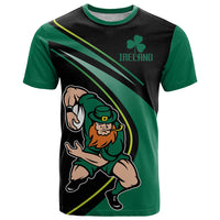 Custom Ireland Rugby T Shirt Irish Shamrocks Warriors Sporty Style - Wonder Print Shop
