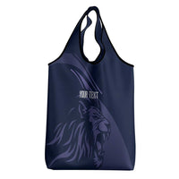 Custom Scotland Rugby Grocery Bag Scottish Lion Sporty Style