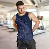 Custom Scotland Rugby Men Tank Top Scottish Lion Sporty Style - Wonder Print Shop