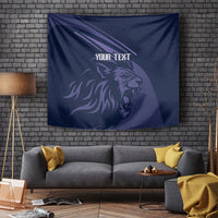 Custom Scotland Rugby Tapestry Scottish Lion Sporty Style - Wonder Print Shop