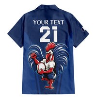 Custom France Rugby Family Matching Mermaid Dress and Hawaiian Shirt Le XV de France Gallic Rooster LT9 - Wonder Print Shop