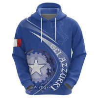 Custom Italy Rugby Hoodie Come On Gli Azzurri - Wonder Print Shop