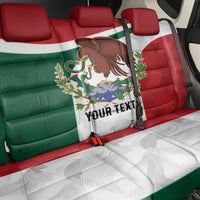 Eagle Devouring Snake Mexican Emblem Personalized Back Car Seat Cover Sporty Style
