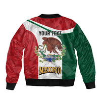 Eagle Devouring Snake Mexican Emblem Personalized Bomber Jacket Sporty Style