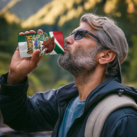 Eagle Devouring Snake Mexican Emblem Personalized 4 in 1 Can Cooler Tumbler Sporty Style