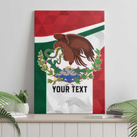 Eagle Devouring Snake Mexican Emblem Personalized Canvas Wall Art Sporty Style