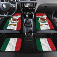 Eagle Devouring Snake Mexican Emblem Personalized Car Mats Sporty Style