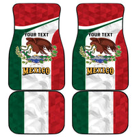 Eagle Devouring Snake Mexican Emblem Personalized Car Mats Sporty Style