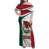 Eagle Devouring Snake Mexican Emblem Personalized Family Matching Off Shoulder Maxi Dress and Hawaiian Shirt Sporty Style