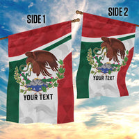 Eagle Devouring Snake Mexican Emblem Personalized Garden Flag Sporty Style