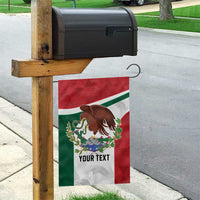 Eagle Devouring Snake Mexican Emblem Personalized Garden Flag Sporty Style