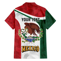 Eagle Devouring Snake Mexican Emblem Personalized Hawaiian Shirt Sporty Style