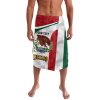 Eagle Devouring Snake Mexican Emblem Personalized Lavalava Sporty Style