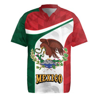 Eagle Devouring Snake Mexican Emblem Personalized Rugby Jersey Sporty Style