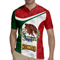 Eagle Devouring Snake Mexican Emblem Personalized Rugby Jersey Sporty Style