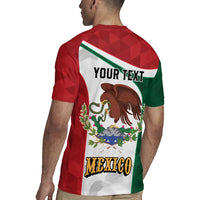 Eagle Devouring Snake Mexican Emblem Personalized Rugby Jersey Sporty Style
