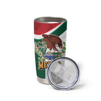 Eagle Devouring Snake Mexican Emblem Personalized Tumbler Cup Sporty Style