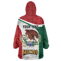 Eagle Devouring Snake Mexican Emblem Personalized Wearable Blanket Hoodie Sporty Style