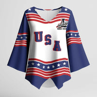 Celebrate United States Hockey's First Gold in 46 years Kimono Sleeve Blouse