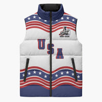 Celebrate United States Hockey's First Gold in 46 years Sleeveless Puffer Jacket