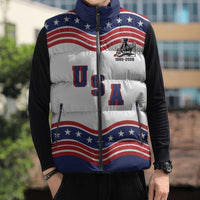 Celebrate United States Hockey's First Gold in 46 years Sleeveless Puffer Jacket