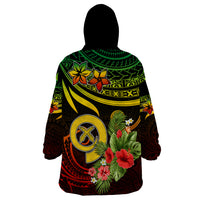 Vanuatu Islands Wearable Blanket Hoodie Proud To Be A Ni-Van - Wonder Print Shop