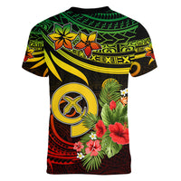 Vanuatu Islands Women V Neck T Shirt Proud To Be A Ni-Van - Wonder Print Shop