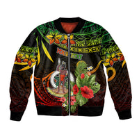 Custom Vanuatu Islands Bomber Jacket Proud To Be A Ni-Van LT9 - Wonder Print Shop