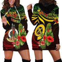 Custom Vanuatu Islands Hoodie Dress Proud To Be A Ni-Van - Wonder Print Shop