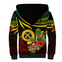 Custom Vanuatu Islands Sherpa Hoodie Proud To Be A Ni-Van - Wonder Print Shop