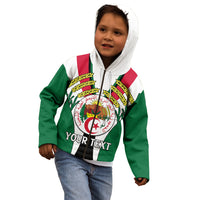 Custom African Kid Hoodie Algeria Independence Day - Wonder Print Shop
