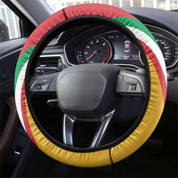 Italy Bandiera Della Sicilia Steering Wheel Cover - Wonder Print Shop