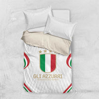 Custom Italy Football Bedding Set Gli Azzurri Sporty Style LT9 - Wonder Print Shop