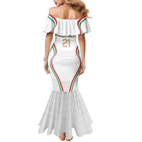 Custom Italy Football Family Matching Mermaid Dress and Hawaiian Shirt Gli Azzurri Sporty Style LT9 - Wonder Print Shop