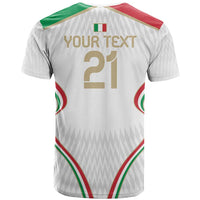 Custom Italy Football T Shirt Gli Azzurri Sporty Style - Wonder Print Shop