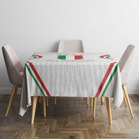 Custom Italy Football Tablecloth Gli Azzurri Sporty Style - Wonder Print Shop