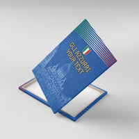 Custom Italy Football Canvas Wall Art Special Pisa Tower LT9 - Wonder Print Shop