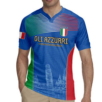 Custom Italy Football Rugby Jersey Special Pisa Tower - Wonder Print Shop