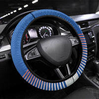 Italy Football Steering Wheel Cover Special Pisa Tower - Wonder Print Shop