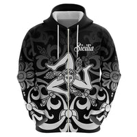 Personalized Italy Trinacria Sicily Hoodie - Wonder Print Shop