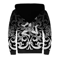 Personalized Italy Trinacria Sicily Sherpa Hoodie - Wonder Print Shop