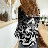 Personalized Italy Trinacria Sicily Women Casual Shirt - Wonder Print Shop