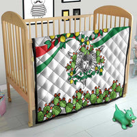 Sicilian Triskelion Quilt with Cactus and Lemons - Wonder Print Shop