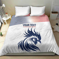 Custom France Football Bedding Set Les Bleus Rooster Sporty Style LT9 - Wonder Print Shop