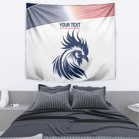 Custom France Football Tapestry Les Bleus Rooster Sporty Style - Wonder Print Shop